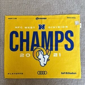 LA Rams Game Day Rally Towel
